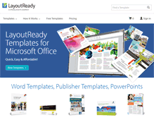 Tablet Screenshot of layoutready.com